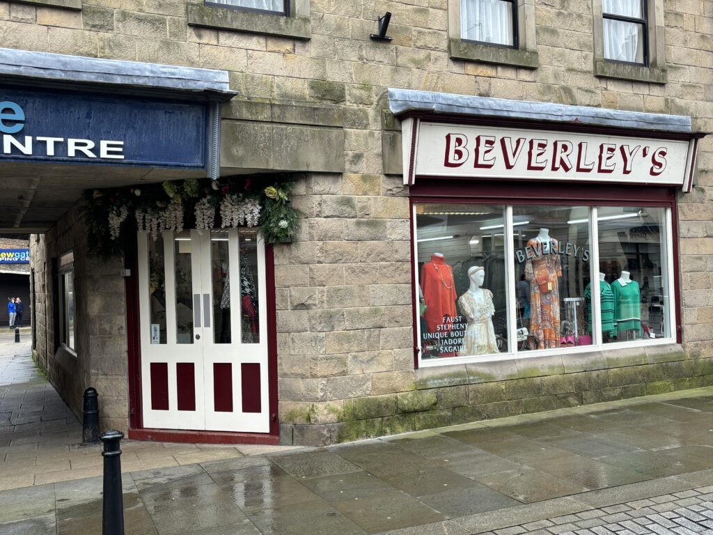 Beverleys - shop front