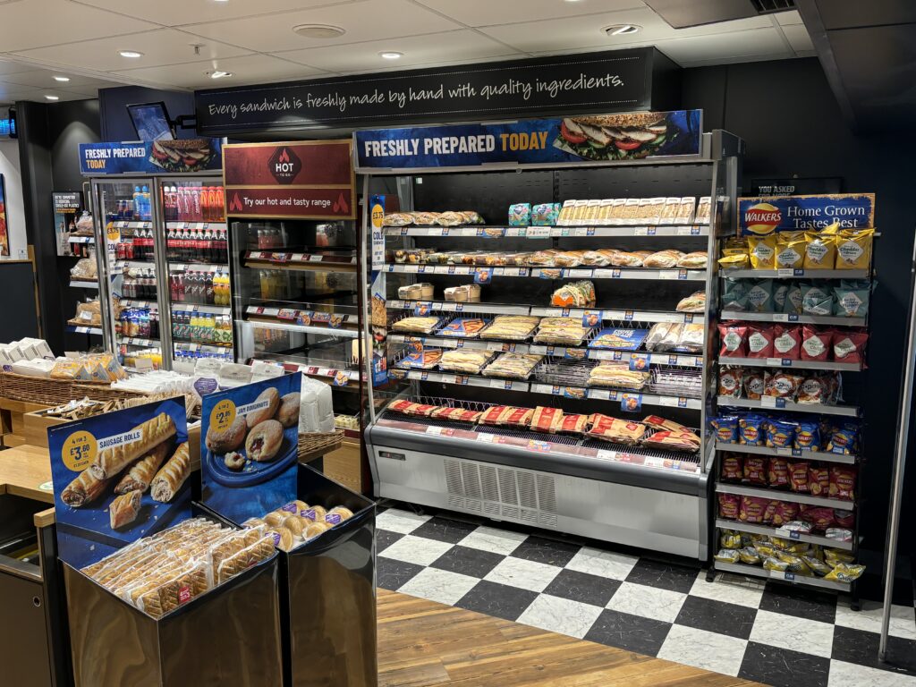 Greggs interior