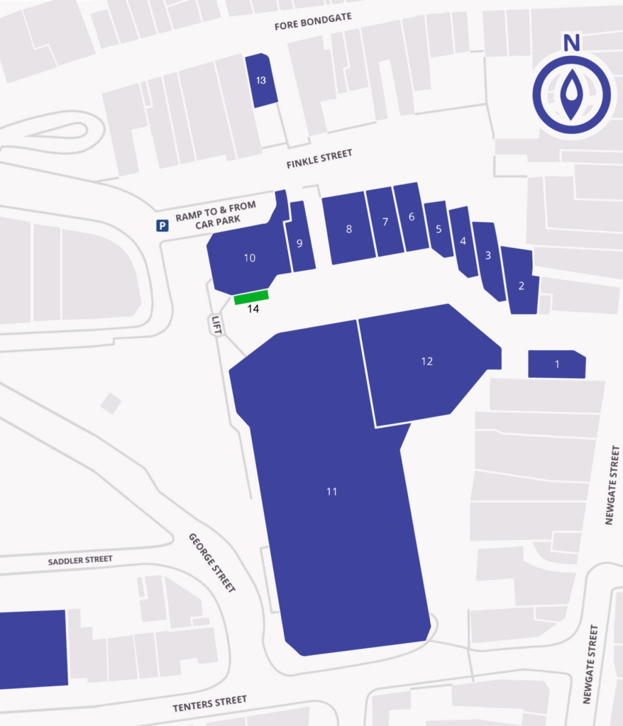 Newgate store map